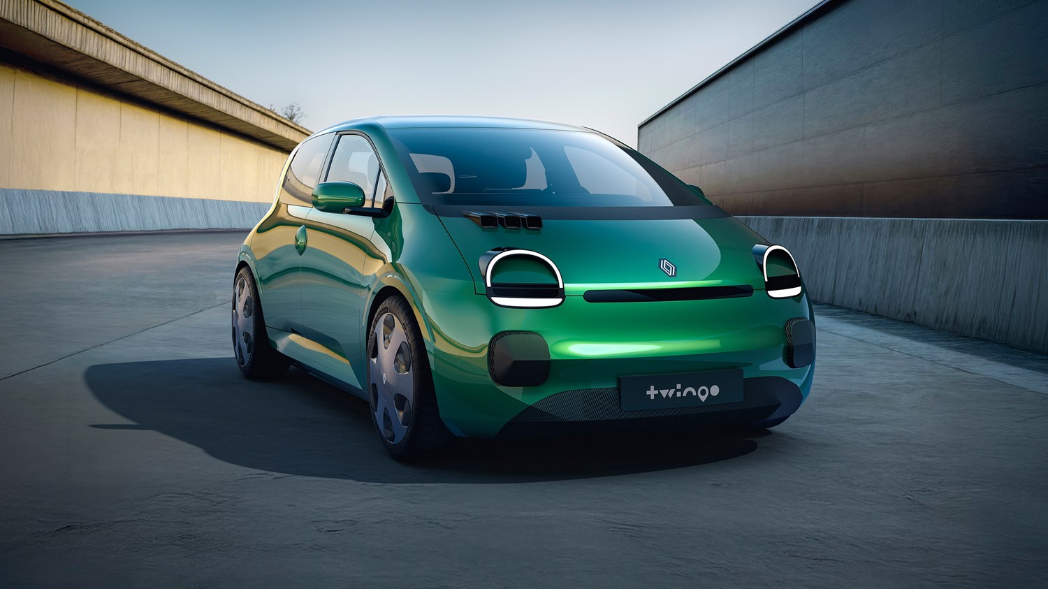 Prototipo eléctrico Renault Twingo E-Tech