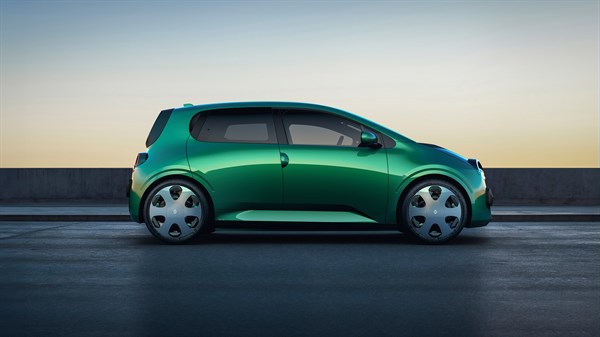 Twingo Prototype ventana trasera